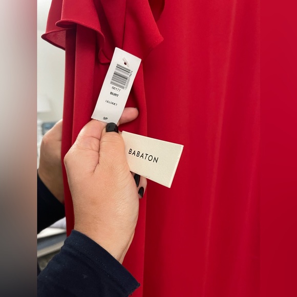 NWT Stunning Red Aritzia Babaton Burt Sheath/Shift Dress - Size Small - Picture 9 of 10